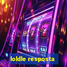 loldle resposta